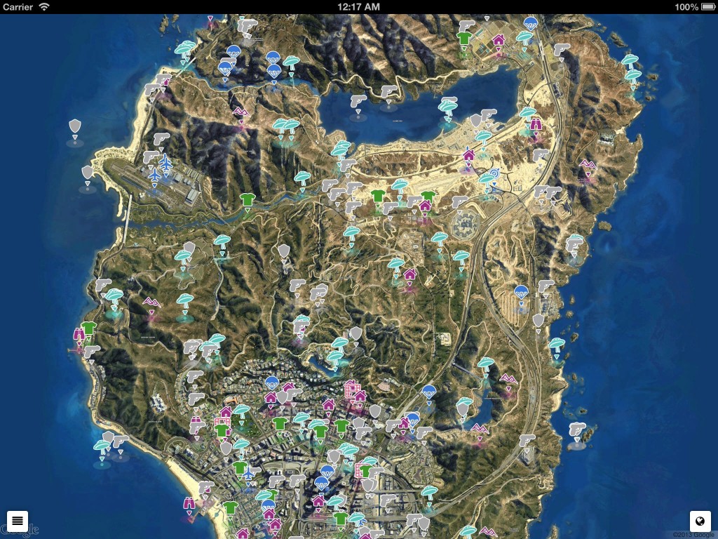 Gta 5 interactive map