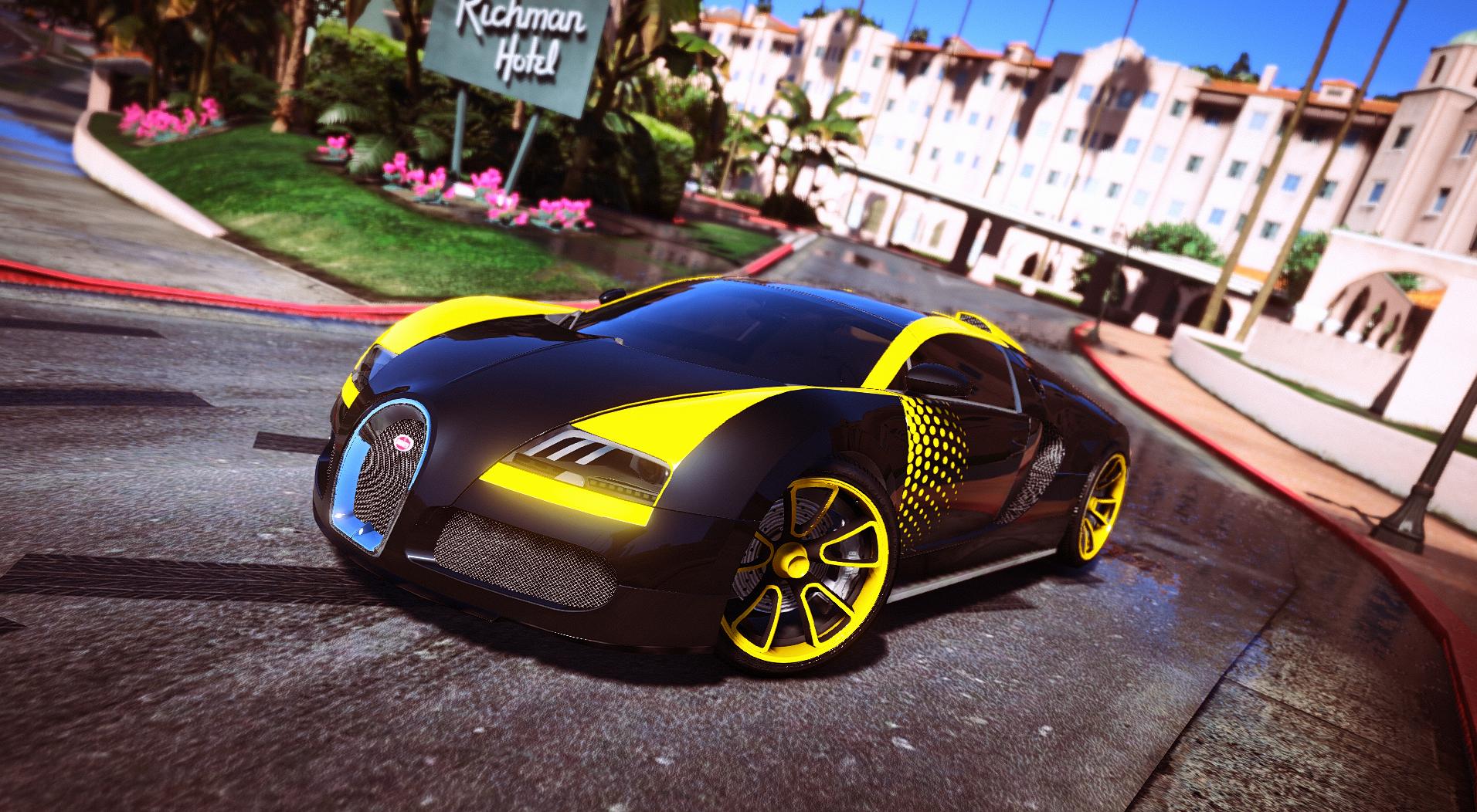 Bugatti gta 5 replace фото 116